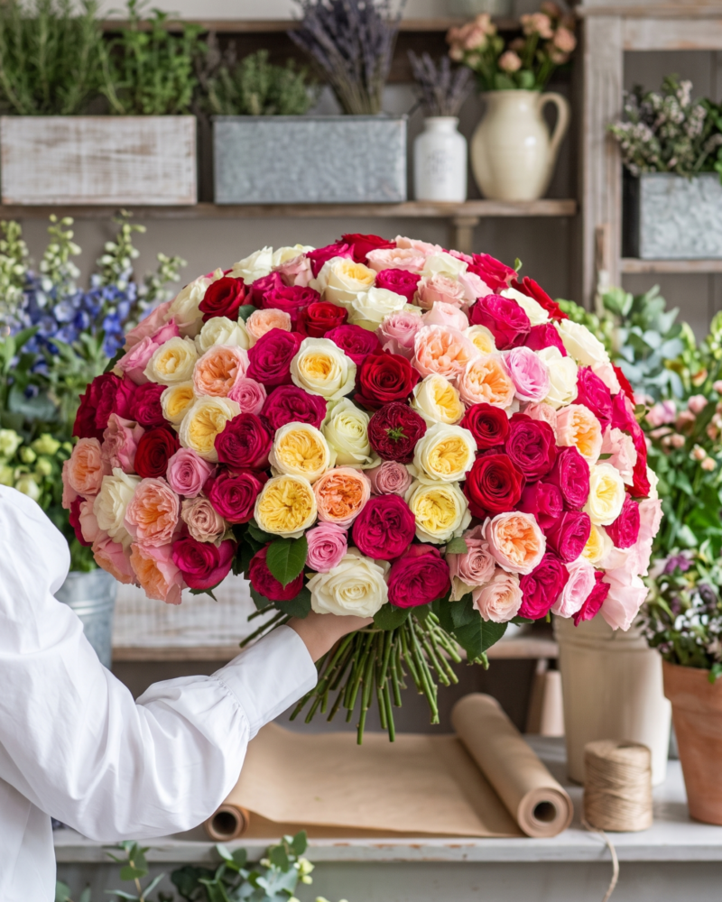 Bouquet Roses