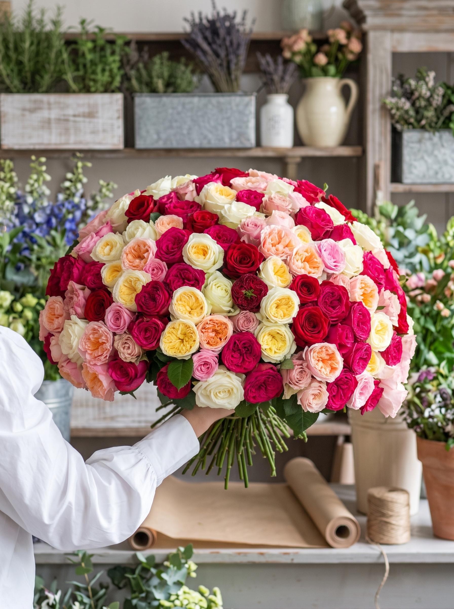 Bouquet Roses